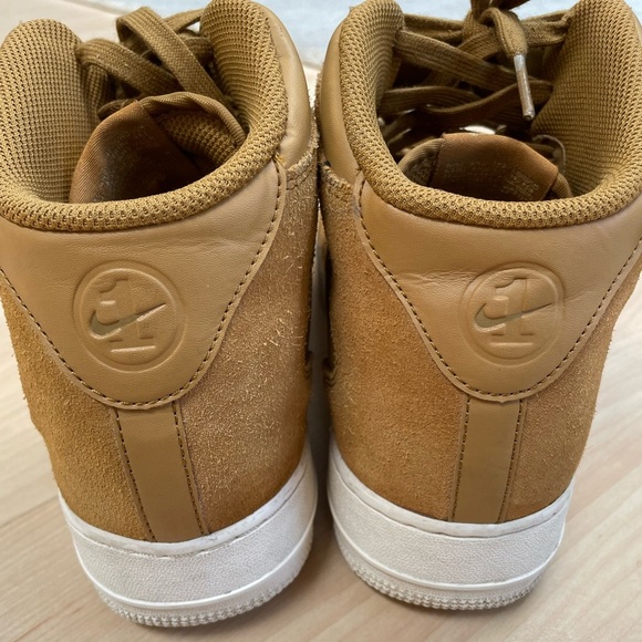 Nike Air Force 1 Mid '07 LV8 Size 12 Muted Bronze/Metallic Gold - Picture 6 of 11